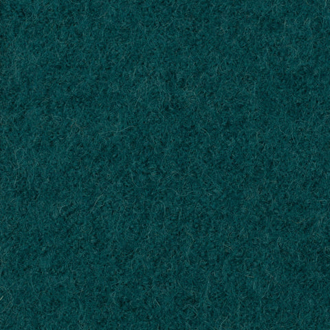 Boiled Merino Wool Plain Teal