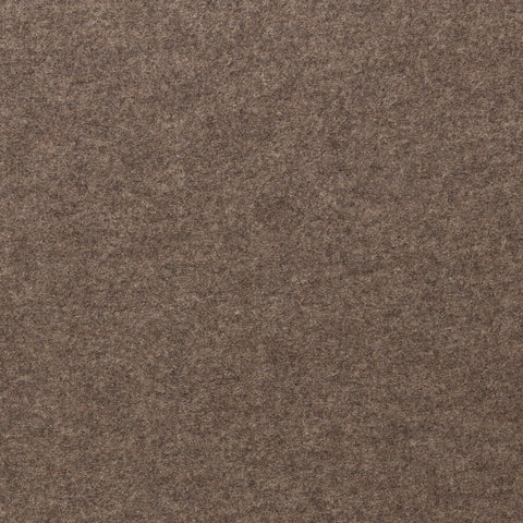 Boiled Merino Wool Melange Beige