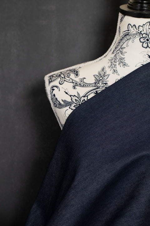 11.5oz Organic Cotton Rigid Denim Blue
