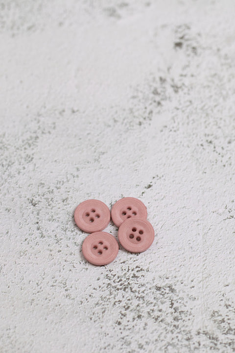 Sew Through Large 4 Hole Pink
