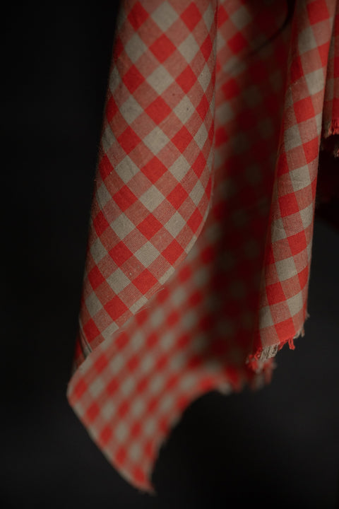 Betsy Organic Cotton/Linen Gingham
