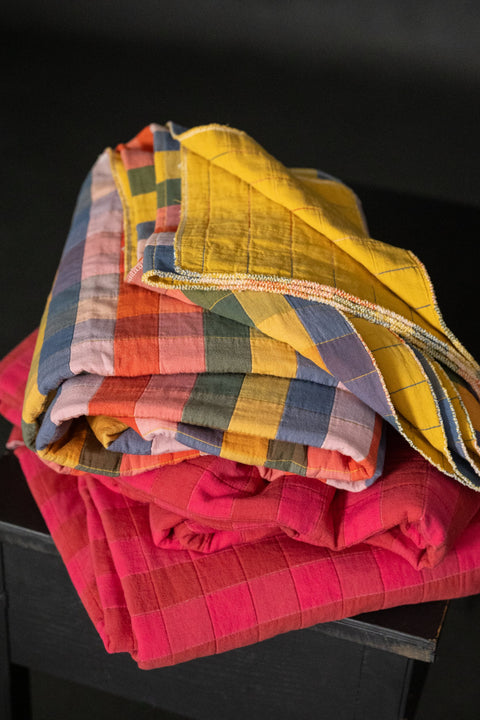 Polly Quilted Cotton Jacquard