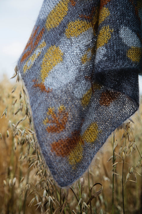 Butterfly Sampler scarf