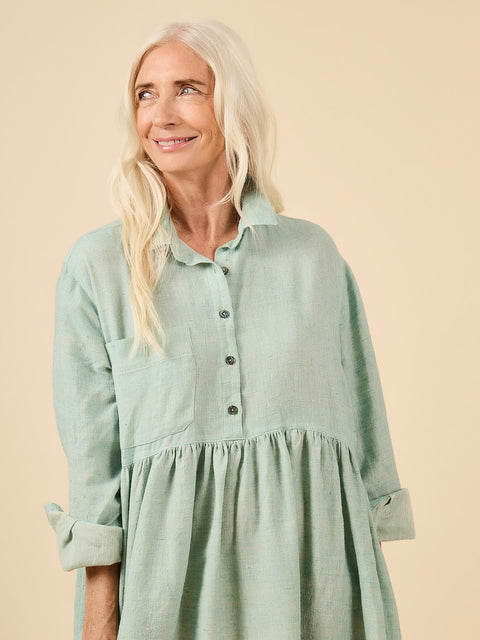 Jenna Button-up Shirt and Dress