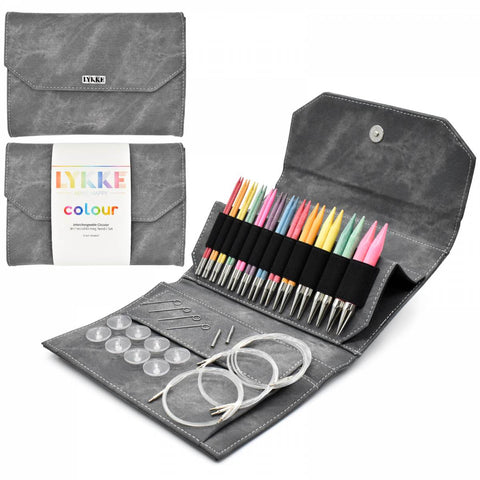 Colour 5" Interchangeable Needle Set - Grey Denim