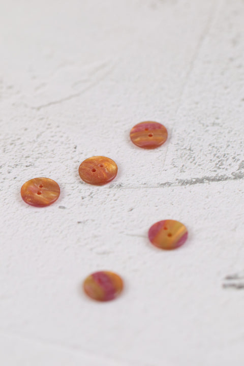 Shiny Stripe 2 Hole Orange