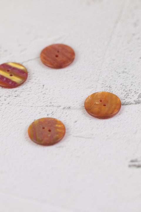 Shiny Stripe 2 Hole Orange