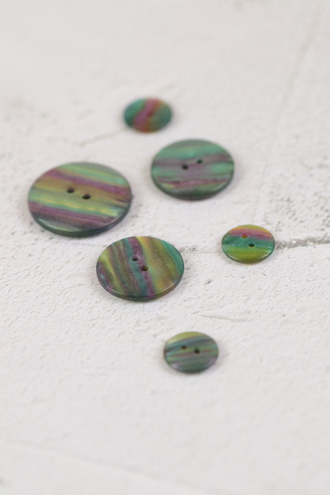 Shiny Stripe 2 Hole Green