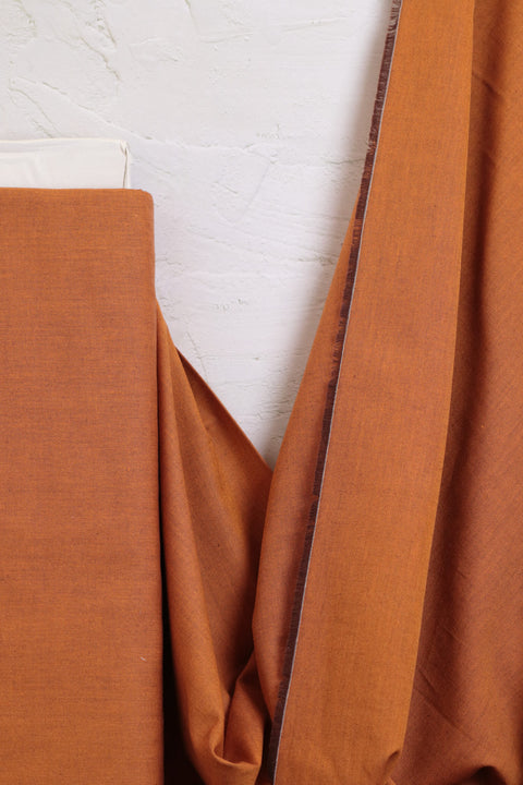 Artisan Cotton Solid by Another Point of View Saffron/Spice