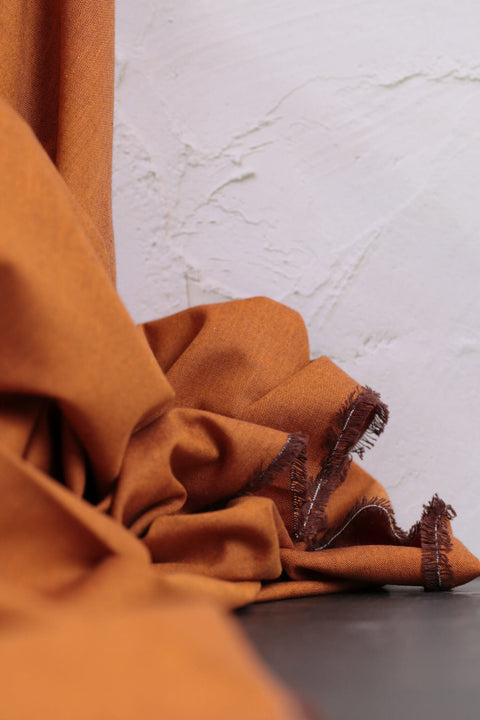 Artisan Cotton Solid by Another Point of View Saffron/Spice
