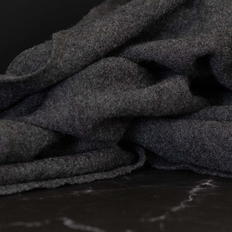 Boiled Wool Dark Grey (Remnant)