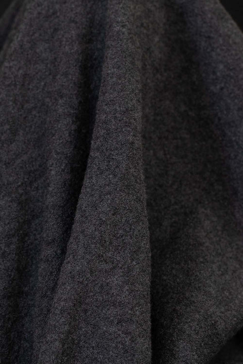 Boiled Wool Dark Grey