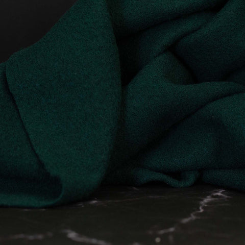 Boiled Wool Hunter Green