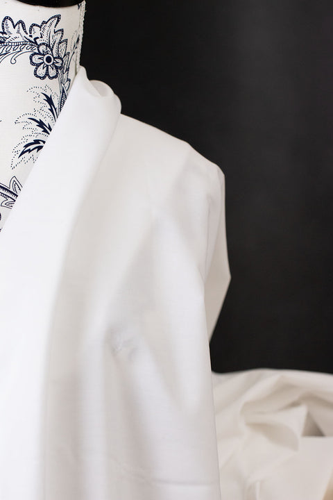 Cotton Poplin White