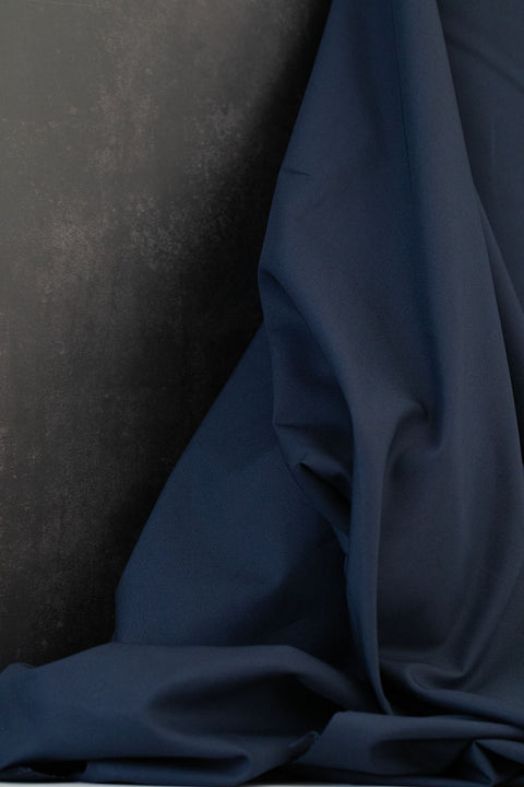 Cotton Poplin Marine