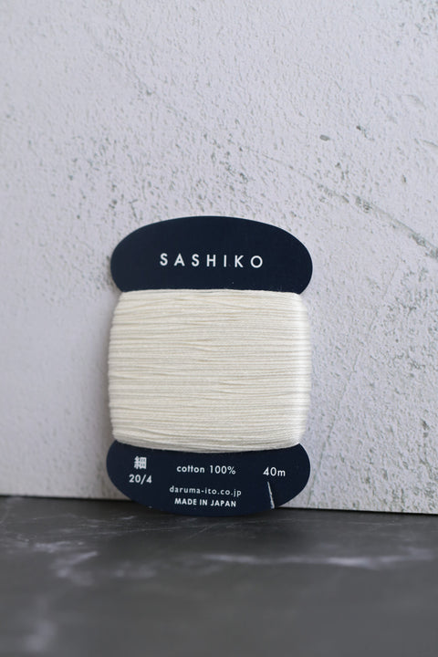 Sashiko Thread Thin - 202 Ecru