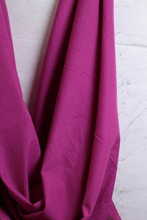 Indian Handwoven Cotton Check Pink