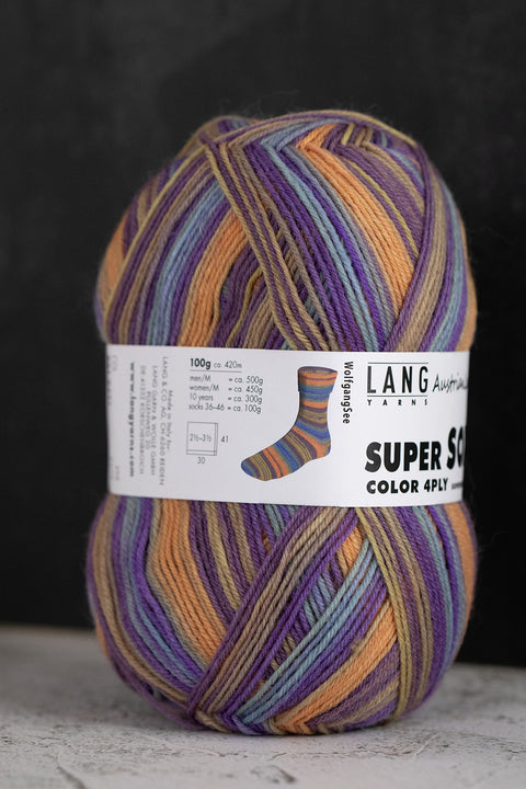 Super Soxx Color 4ply Superwash WolfgangSee