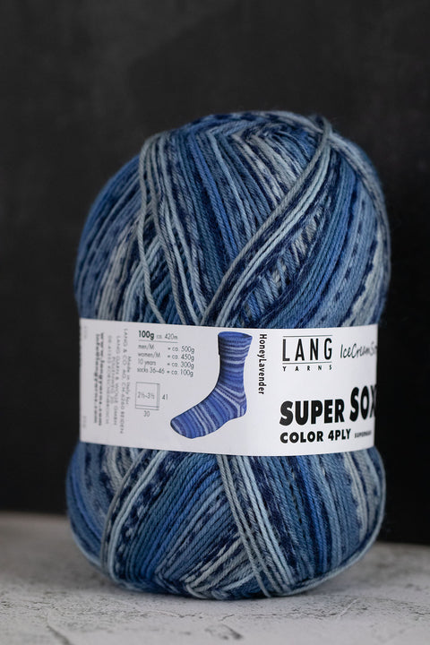 Super Soxx Color 4ply Superwash HoneyLavender