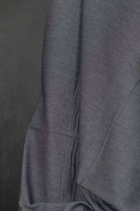 Bird's Eye Yarn Dyed Cotton Navy