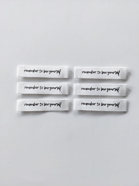 Remember to Love Yourself