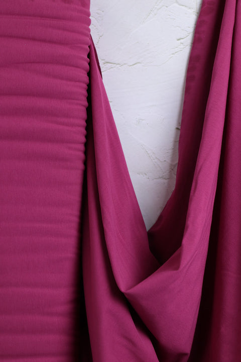 Vanessa Cotton Jersey Bright Pink