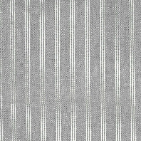 Low Volume Wovens Large Stripe Silver