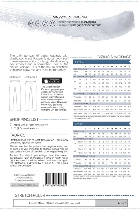 Virginia Leggings #MN2205