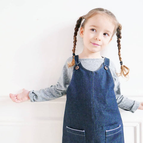 London Dress & Short Overalls — 6M–4Y