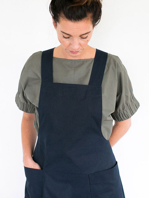 Apron Dress Front