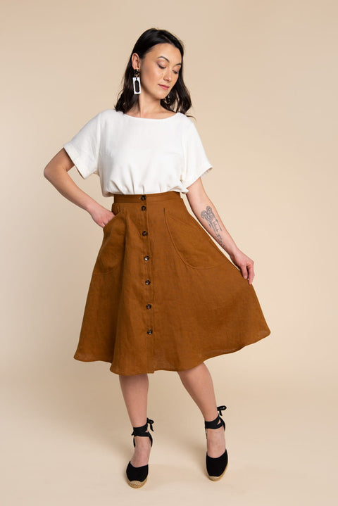 Fiore Skirt Pattern Rome Collection No. 18