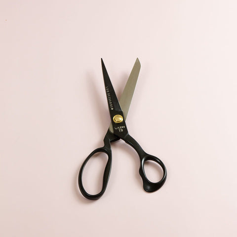 9.5" Matte Black Fabric Shears