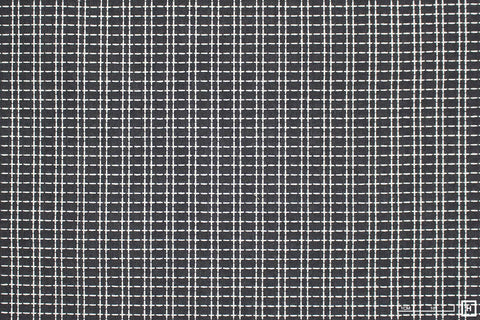 Textured Cotton/Linen Grey/White