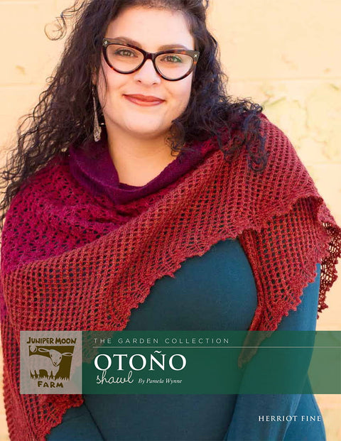 Otoño Shawl by Pamela Wynne