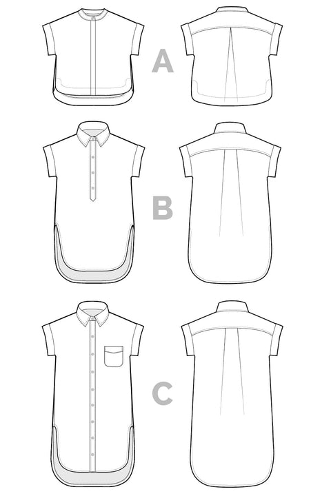 Kalle Shirt and Shirtdress No. 11