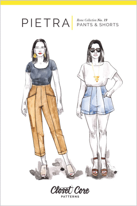 Pietra Pants & Shorts Rome Collection No.19