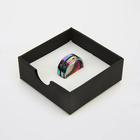 Rainbow Row Counter Ring