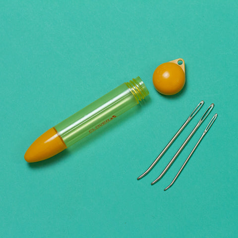 Bent Tip Darning Needle Set