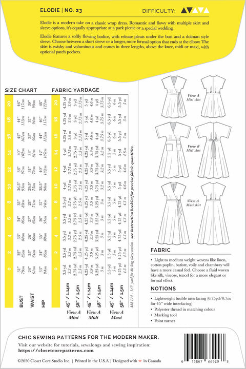 Elodie No. 23 Wrap Dress