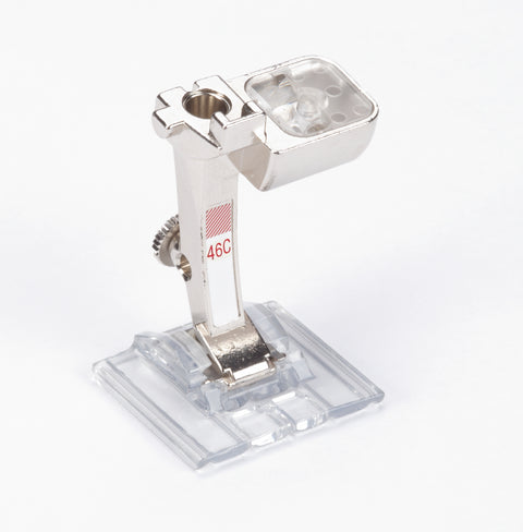 Pintuck & Decorative-Stitch Foot with Clear Sole #46C
