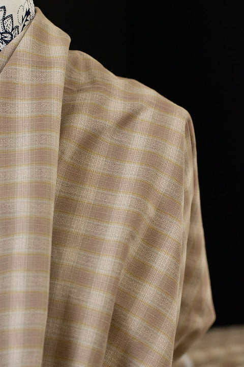 Yarn Dyed Check Beige/Brown