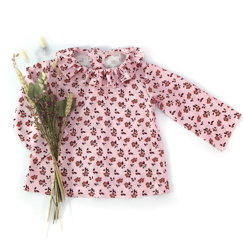 Electre Frilled Collar Blouse — 1M–4Y