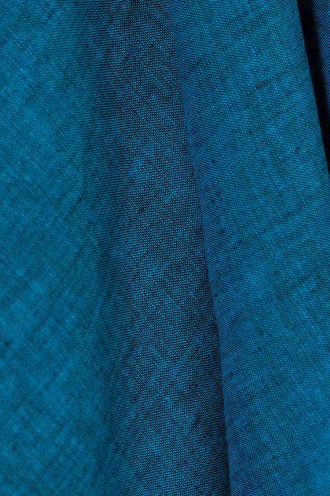 European Yarn Dyed Linen Teal