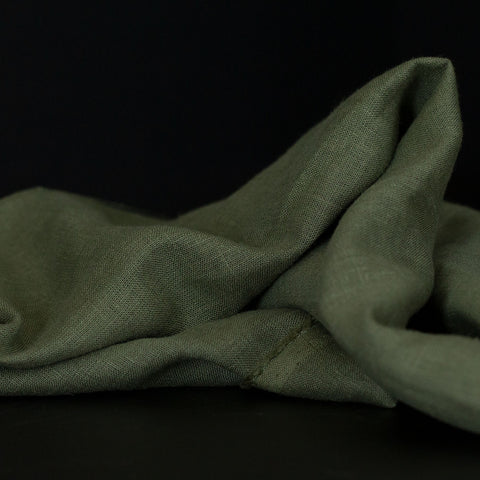 Estonian Plain Dyed Linen Agave