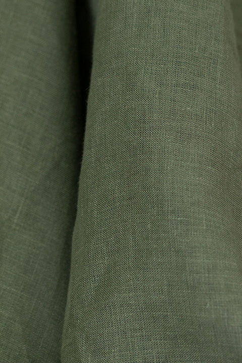 Estonian Plain Dyed Linen Agave
