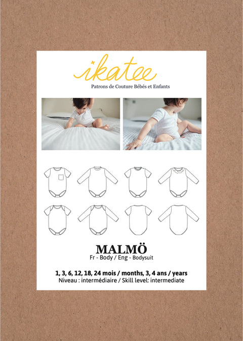 Malmö Bodysuit — 1M–4Y