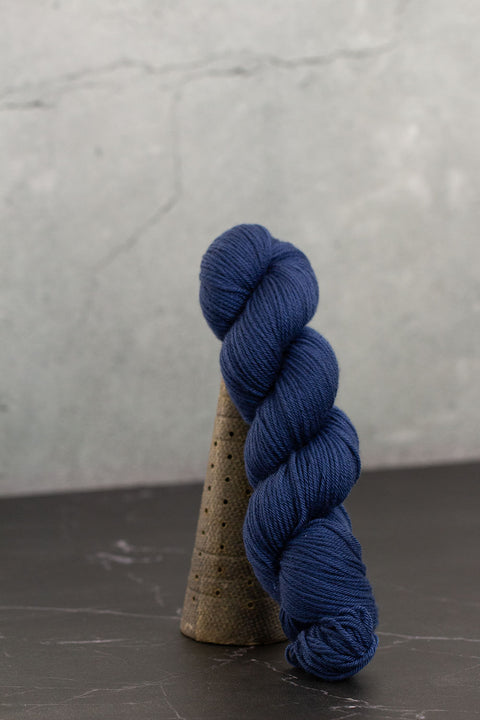 Organic Worsted DK Ash Blue