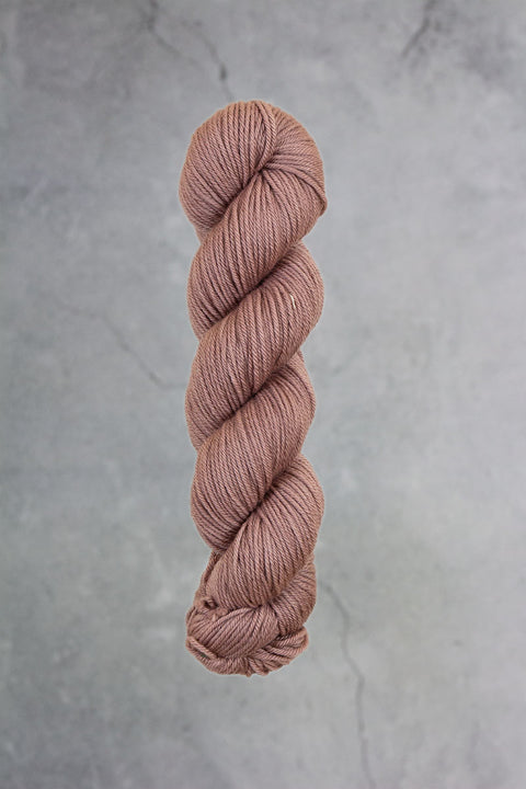 Organic Worsted DK Mauveish