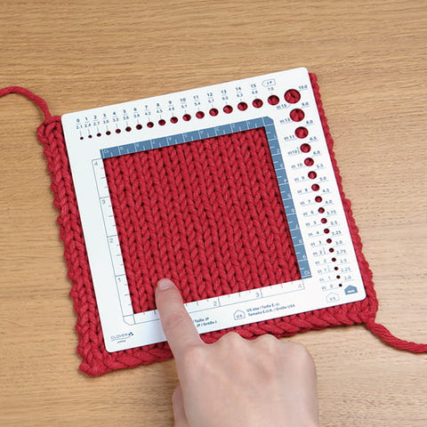 Swatch Ruler and Needle Gauge