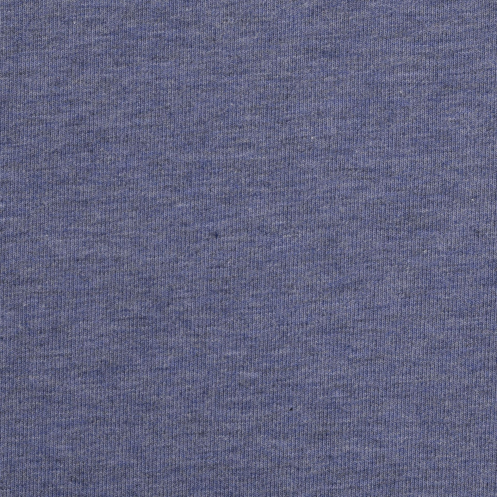 Vanessa Melange Cotton Jersey Blue
